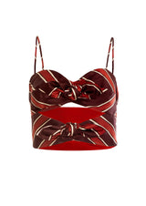 Acapulco Knotted Silk Top