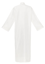 Calla Embroidered Floor-Length Silk Abaya