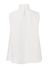 Calla High-Neck Silk Top