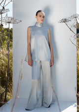 Calla Wide-Legged Silk Trousers