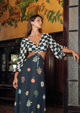 Dolce Vita Cut-Out Maxi Dress