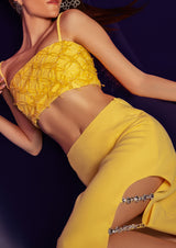 Gia Embellished Crop Top