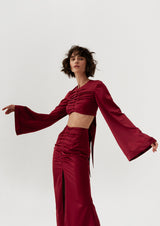 Heart Cut-Out Satin Love Set