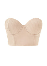 La Musa - Seashell Satin Corset