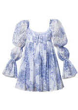 Le Muguet Cotton Silk Mini Dress