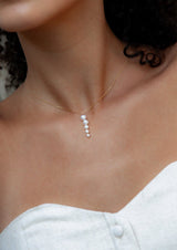 Moonlight Pearl Gold Necklace