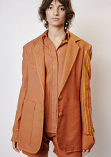 Oversized Embroidered Jacket