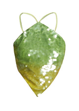 Rae Sequinned Halter Top