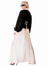 Silk-Back Cotton Jacket