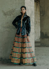 Silk Organza Maxi Skirt