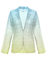 Sun Sequin Oversized Blazer