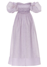 Syringa Open Back Off-Shoulder Maxi Dress