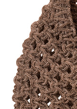 Vannifique Crystal-Studded Woven Handbag