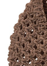Vannifique Crystal-Studded Woven Handbag
