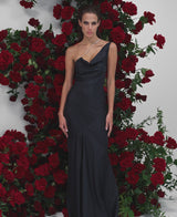 Iris Swarovski Silk Gown