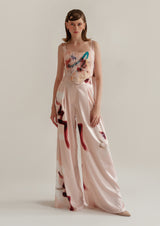 Curve Satin Palazzo Pants