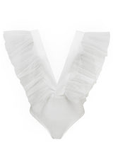 Fairy Wings Cotton Organza Bodysuit