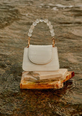 Horra Agate Top-Handle Faux-Leather Handbag