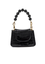 Horra Agate Top-Handle Faux-Leather Handbag