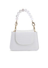 Horra Agate Top-Handle Faux-Leather Handbag