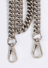 Jalila Asymmetric Rectangular Faux-Leather Handbag