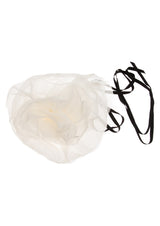 Oversized Rose Silk Choker