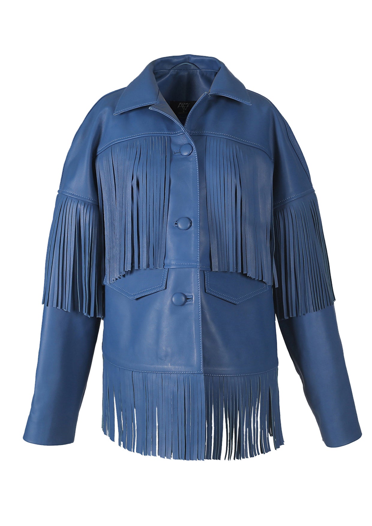 Double A - Pyrus Oversized Fringed Leather Jacket – MADAMVOYAGE