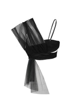 Single-Shoulder Draped Top