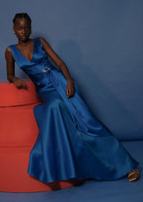 Sonata Dress Royal Blue
