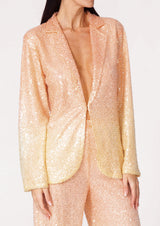 Sun Sequin Oversized Blazer