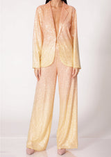 Sun Sequin Oversized Blazer