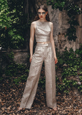 Willow Wide-Legged Linen Trousers