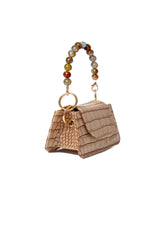 Horra Agate Top-Handle Faux-Leather Handbag