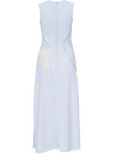 Asymmetric Cut-Out Lace Maxi Dress 