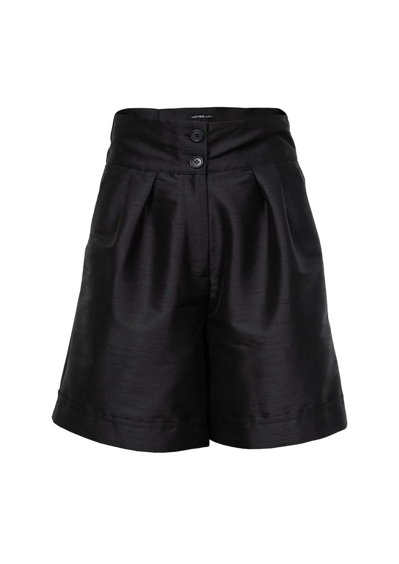 Boxy Taffeta Shorts