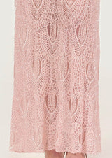 Crystal Embellished Lace Maxi Dress