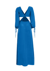 Dolce Vita Cut-Out Silk Maxi Dress 
