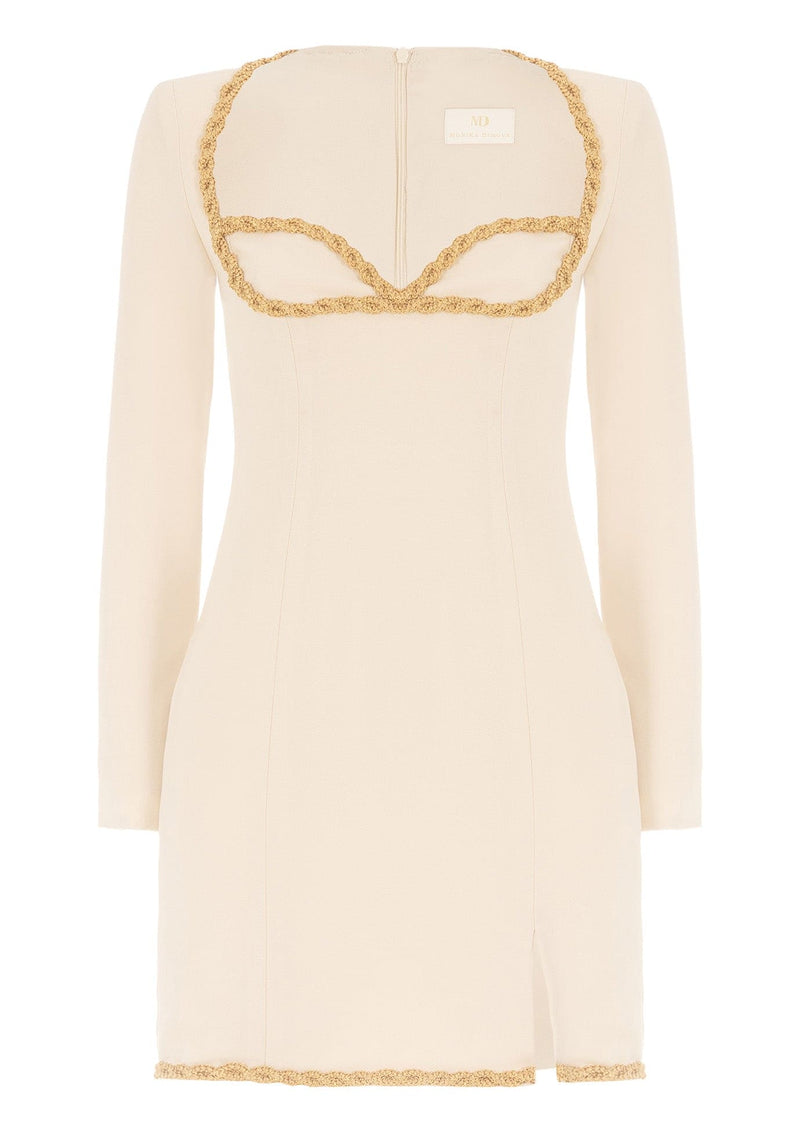 Gold Thread Mini Dress Gold Thread Mini Dress