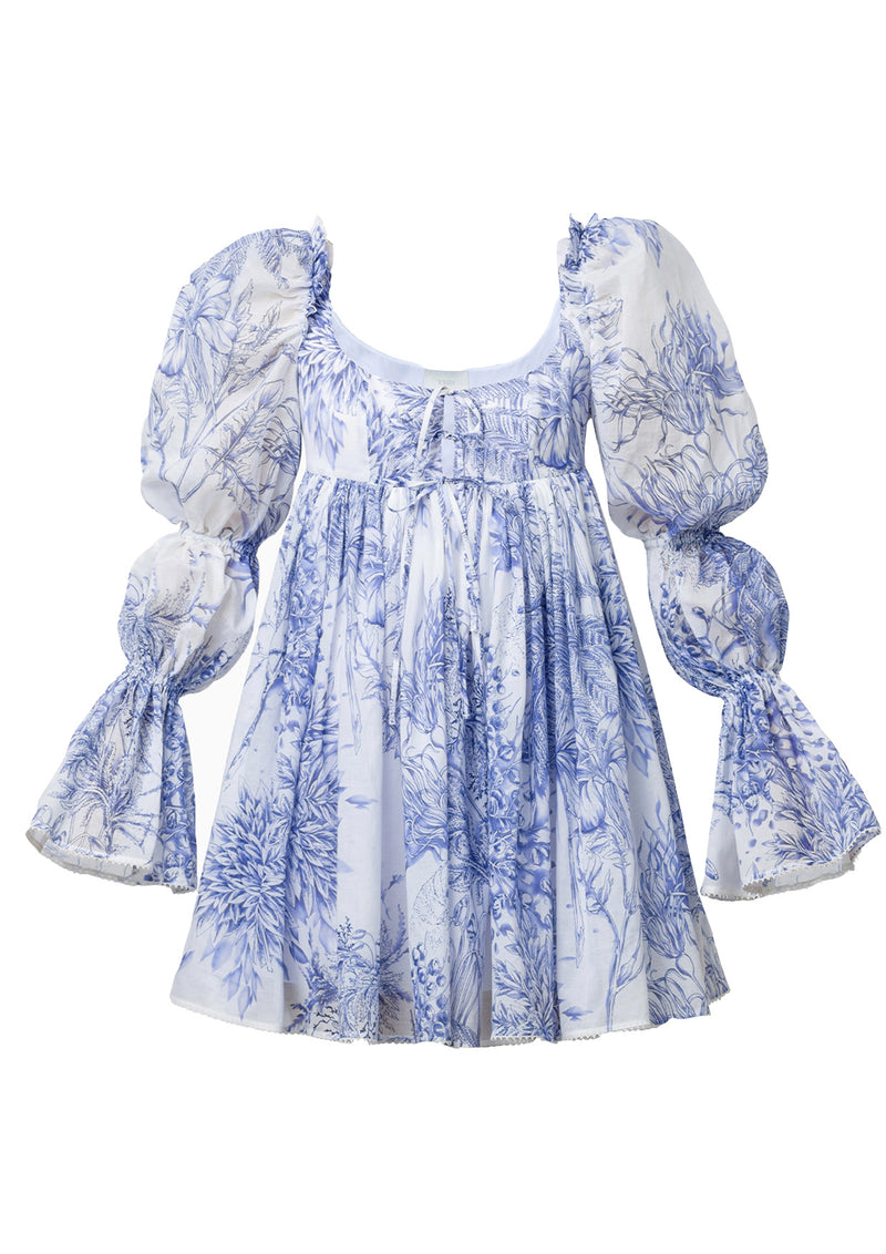 Le Muguet Cotton Silk Mini Dress