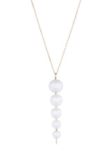 Moonlight Pearl Gold Necklace