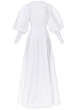 Pimelea Buttoned Cotton Maxi Dress