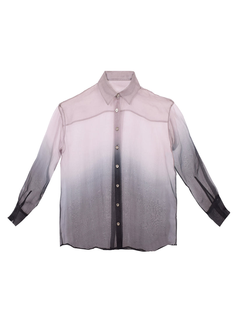 Sheer Silk Organza Shirt