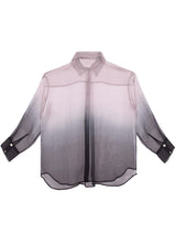 Sheer Silk Organza Shirt