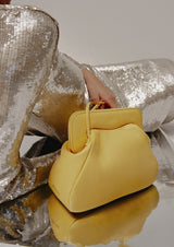 Constanza Leather Clutch Bag