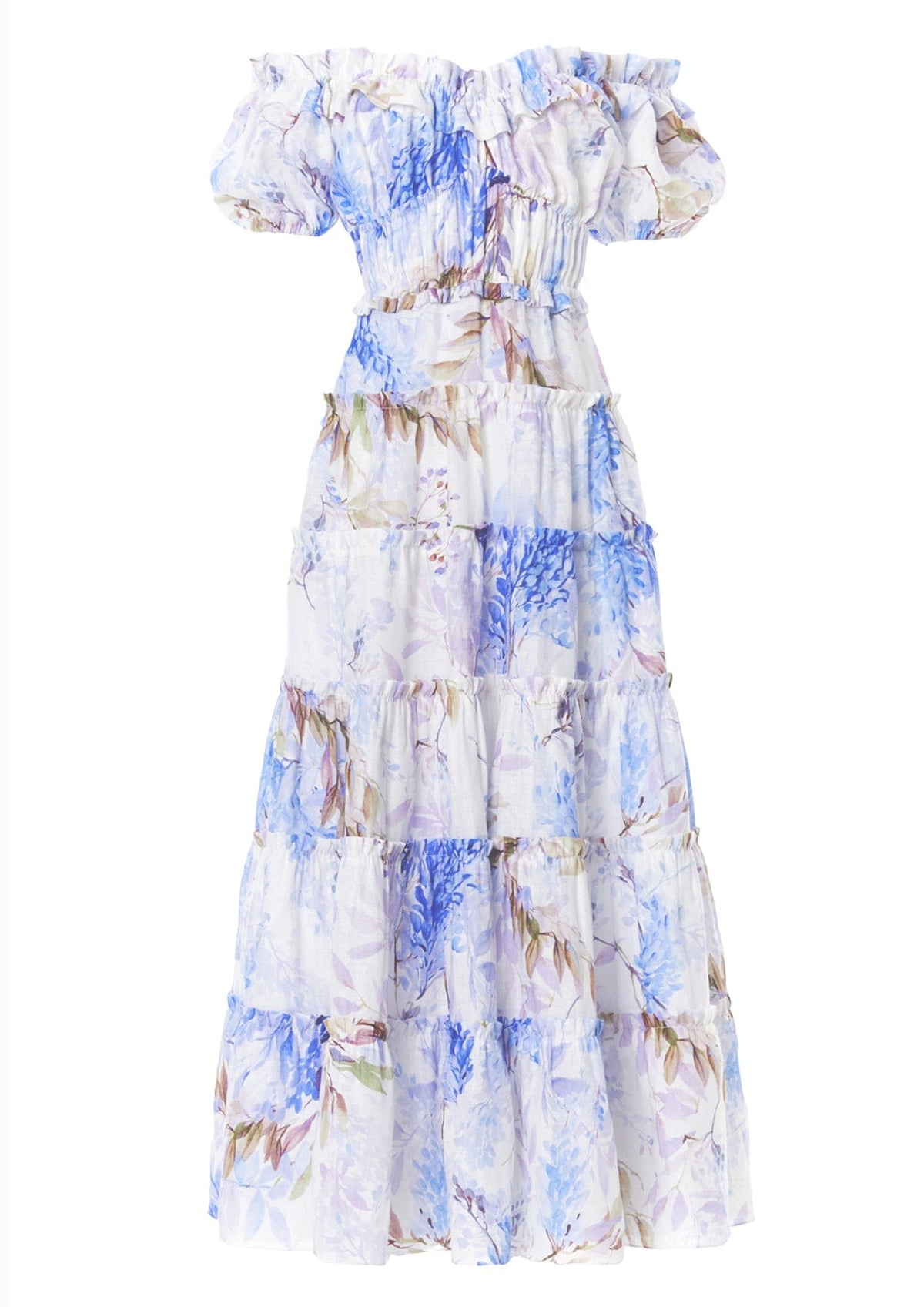 YVON - Lavendar Off-Shoulder Maxi Dress MADAMVOYAGE YVON - Lavendar Off-Shoulder Maxi Dress MADAMVOYAGE