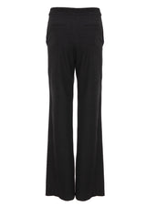 Lidia Rip-Effect Wool Suit Trousers
