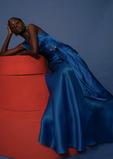 Sonata Dress Royal Blue