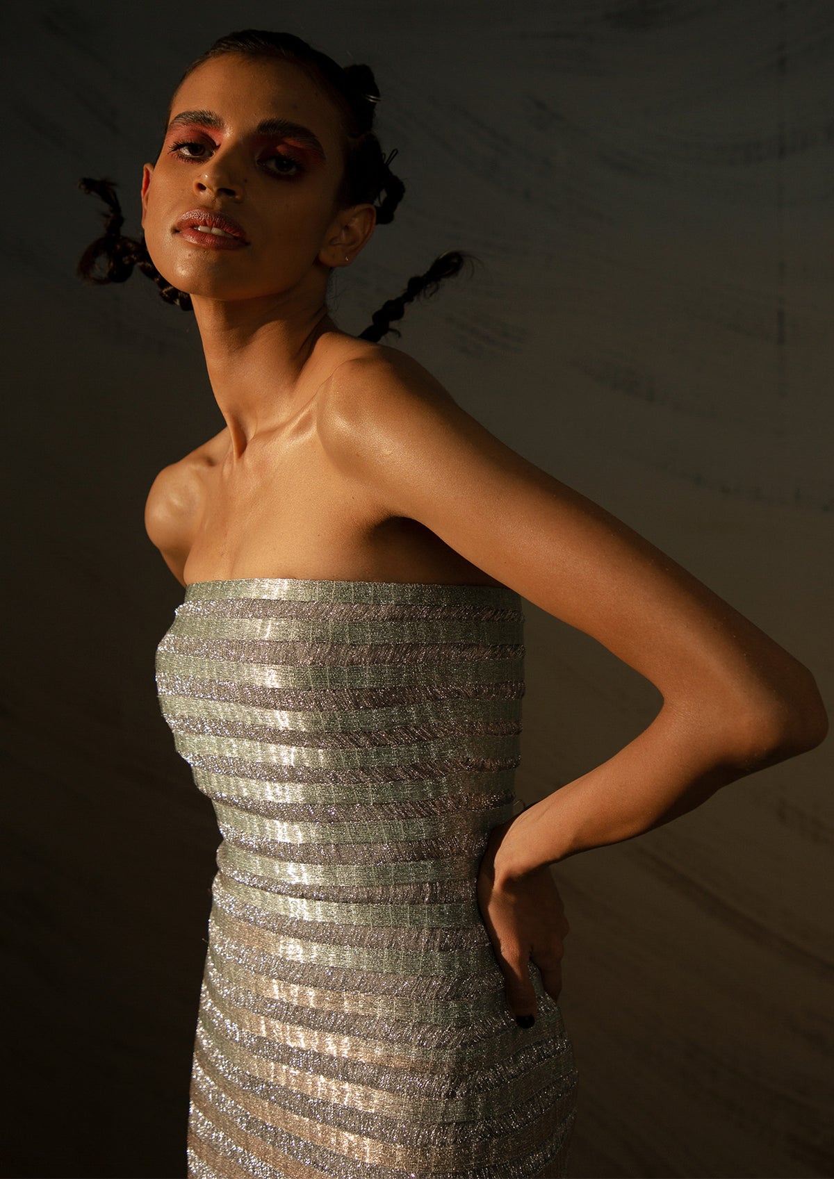 AKHL - Strapless Fitted Maxi Dress MADAMVOYAGE AKHL - Strapless Fitted Maxi Dress MADAMVOYAGE
