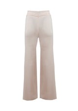 Sunset Flared Silk Georgette Trousers